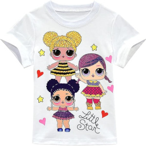 Ropa de cumpleaños para niñas, casual, LOL surprise