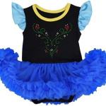 Disfraz Bebe de princesa Ana Frozen