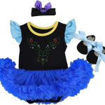 Disfraz Bebe de princesa Ana Frozen
