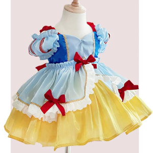 Vestido, Disfraz Blanca Nieves. niña, cumpleaños, cuento, bebés