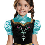 Disfraz Anna Frozen Niña Vestido de Viaje Clásico