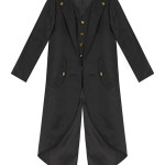 Saco Victoriano Negro Halloween