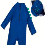 Vestido de baño para niño de una pieza de dinosaurio