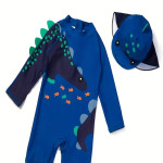 Vestido de baño para niño de una pieza de dinosaurio