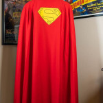 Capa SuperMan estilo 80´s, superheroe, comic, disfraz, DC, Cosplay