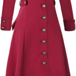 Disfraz , Gabardina gótica, medieval de esmoquin con dobladillo para mujer.  Chaqueta Steampunk, victoriana, halloween