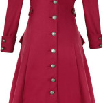 Disfraz , Gabardina gótica, medieval de esmoquin con dobladillo para mujer.  Chaqueta Steampunk, victoriana, halloween