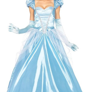 Disfraz clásico de Cenicienta para mujer, halloween