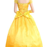 Disfraz de princesa Bella para mujer, bella y la bestia, cuentos, vestido de gala de princesa Belle, disfraz de Halloween para adulto