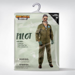 Disfraz piloto de Avion hombre, halloween