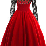 Vestido gótico de manga de encaje para mujer con corsé, renacentista, sexy, de gasa,  bruja, vestido de baile de baile de corte irlandés de malla