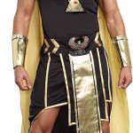 Disfraz de rey de Egipto Dorado