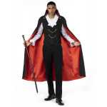 Morph - Gothic Vampire Costume Men Adult - Disfraz Vampiro adulto, halloween