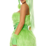 Traje de la novia del Grinch, vestido peluche, navidad, disfraz, cuentos